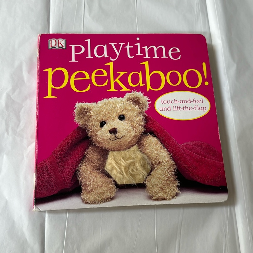 🎁5/10.00🎁 DK Playtime Peekaboo! Minimal wear ,flap book , great book !